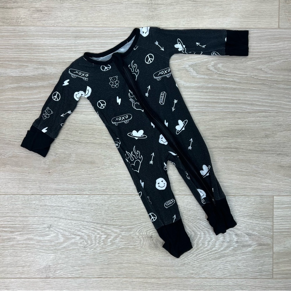 Bamboo Black Be Mine One Piece